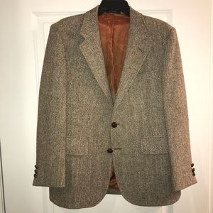 Vintage Harris Tweed Blazer Jacket